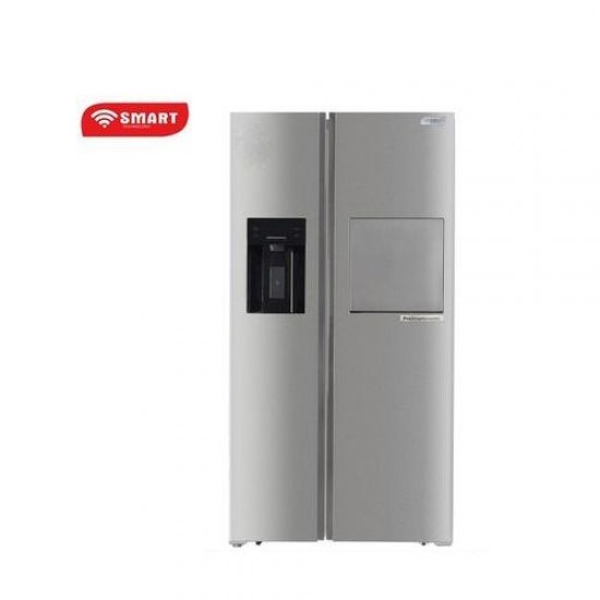 SMART TECHNOLOGY Réfrigérateur Smart 2 Battants -INVRTER-STR-680IS- 556 L -Gris